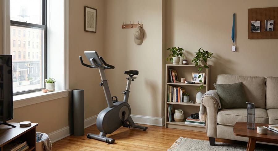 Elipsinis treniruoklis mazame bute